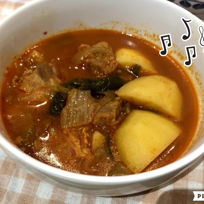 ♡旨辛 簡単♡韓国風 鶏肉じゃが